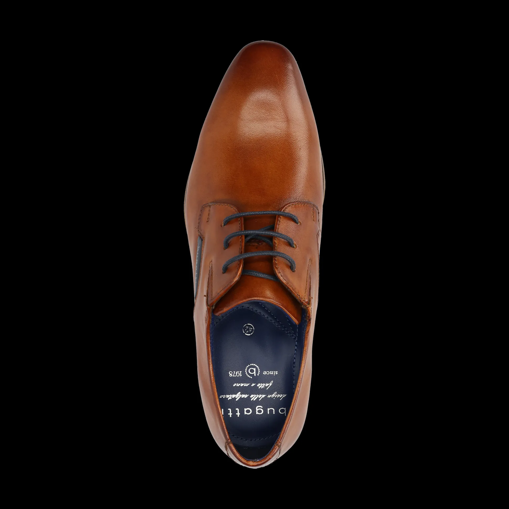 Business Schnürer cognac