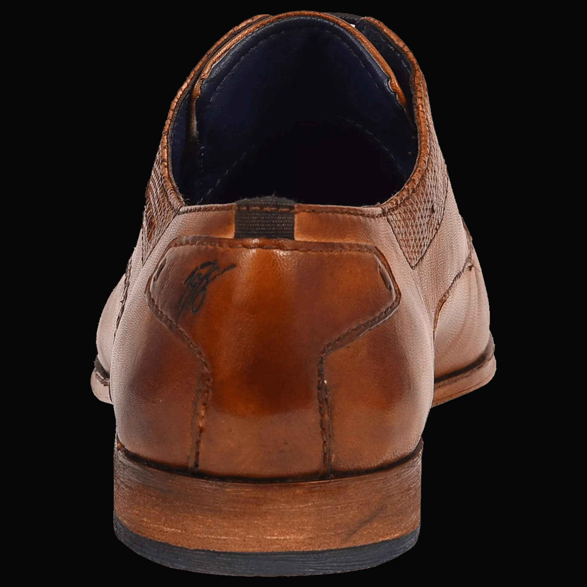 Business Schnürer cognac