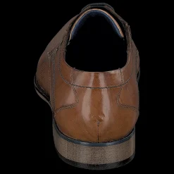 Leder Business Schnürer cognac