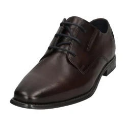 Leder Business Schnürer dunkelbraun