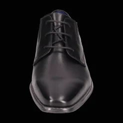 Leder Business Schnürer schwarz