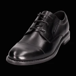 Leder Business Schnürer schwarz