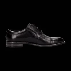 Leder Business Schnürer schwarz