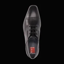 Leder Business Schnürer schwarz