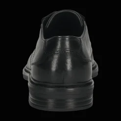Leder Business Schnürer schwarz