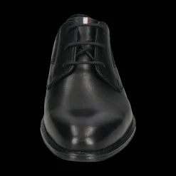 Leder Business Schnürer schwarz