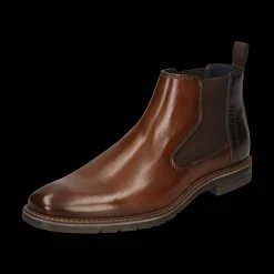 Leder Chelsea cognac