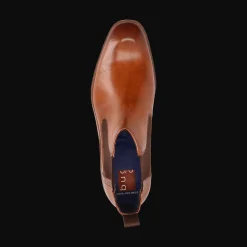 Leder Chelsea cognac