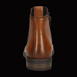 Leder Chelsea cognac
