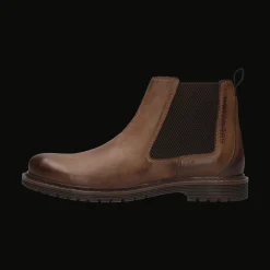 Leder Chelsea cognac