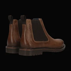 Leder Chelsea cognac