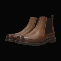 Leder Chelsea cognac