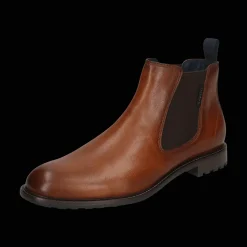 Leder Chelsea cognac