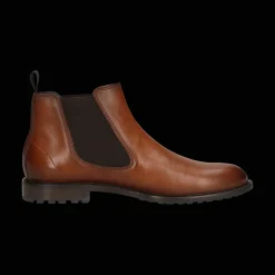 Leder Chelsea cognac