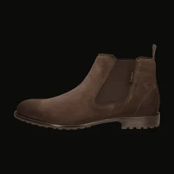Leder Chelsea dunkelbraun