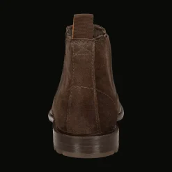 Leder Chelsea dunkelbraun