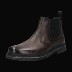 Leder Chelsea dunkelgrau