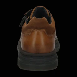 Leder Schnürer cognac