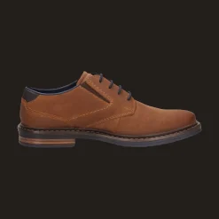Leder Schnürer cognac
