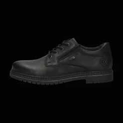Leder Schnürer schwarz