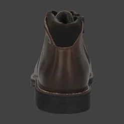 Leder Schnürstiefel braun