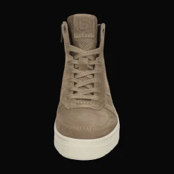Leder Schnürstiefel braun