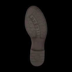 Leder Schnürstiefel cognac