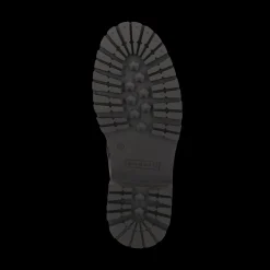 Leder Schnürstiefel dunkelbraun