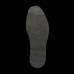 Leder Schnürstiefel dunkelgrau