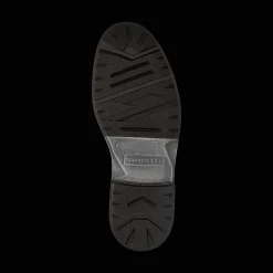 Leder Schnürstiefel dunkelgrün