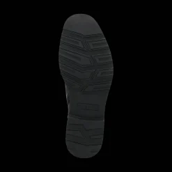 Leder Schnürstiefel schwarz
