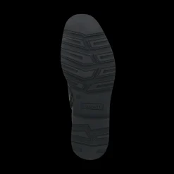Leder Schnürstiefel schwarz