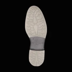 Leder Schnürstiefel schwarz