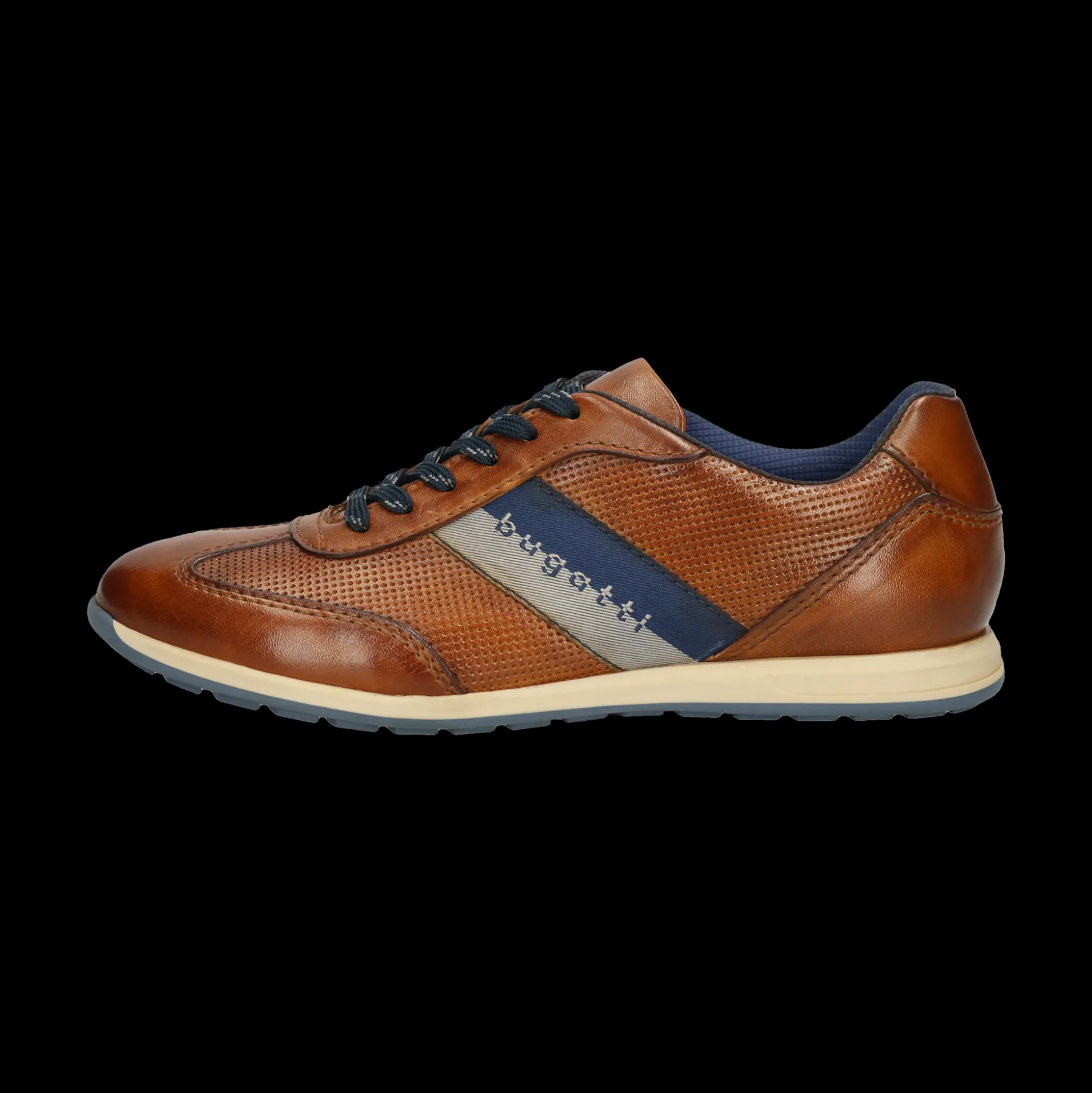 Leder Sneaker cognac