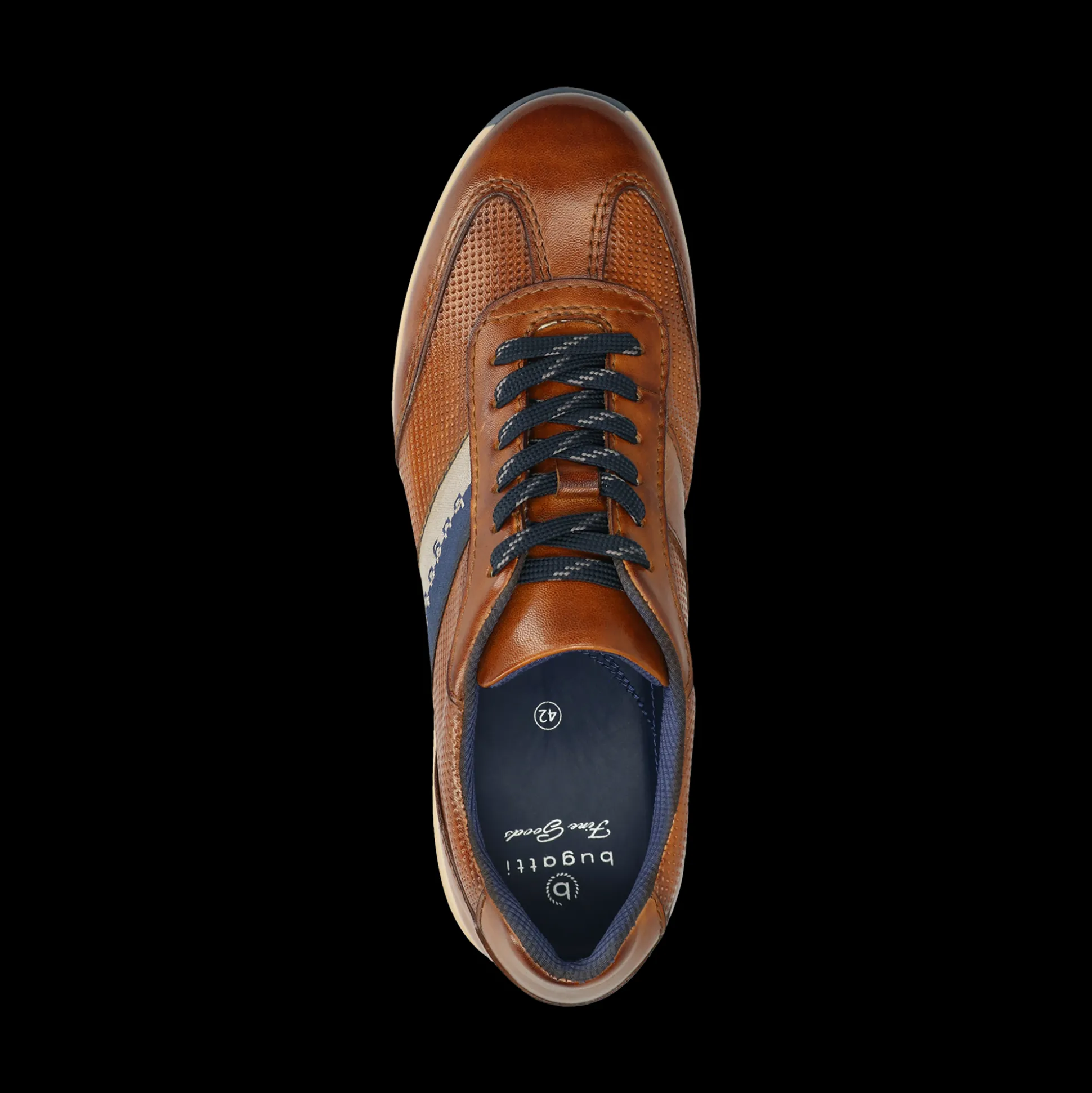 Leder Sneaker cognac