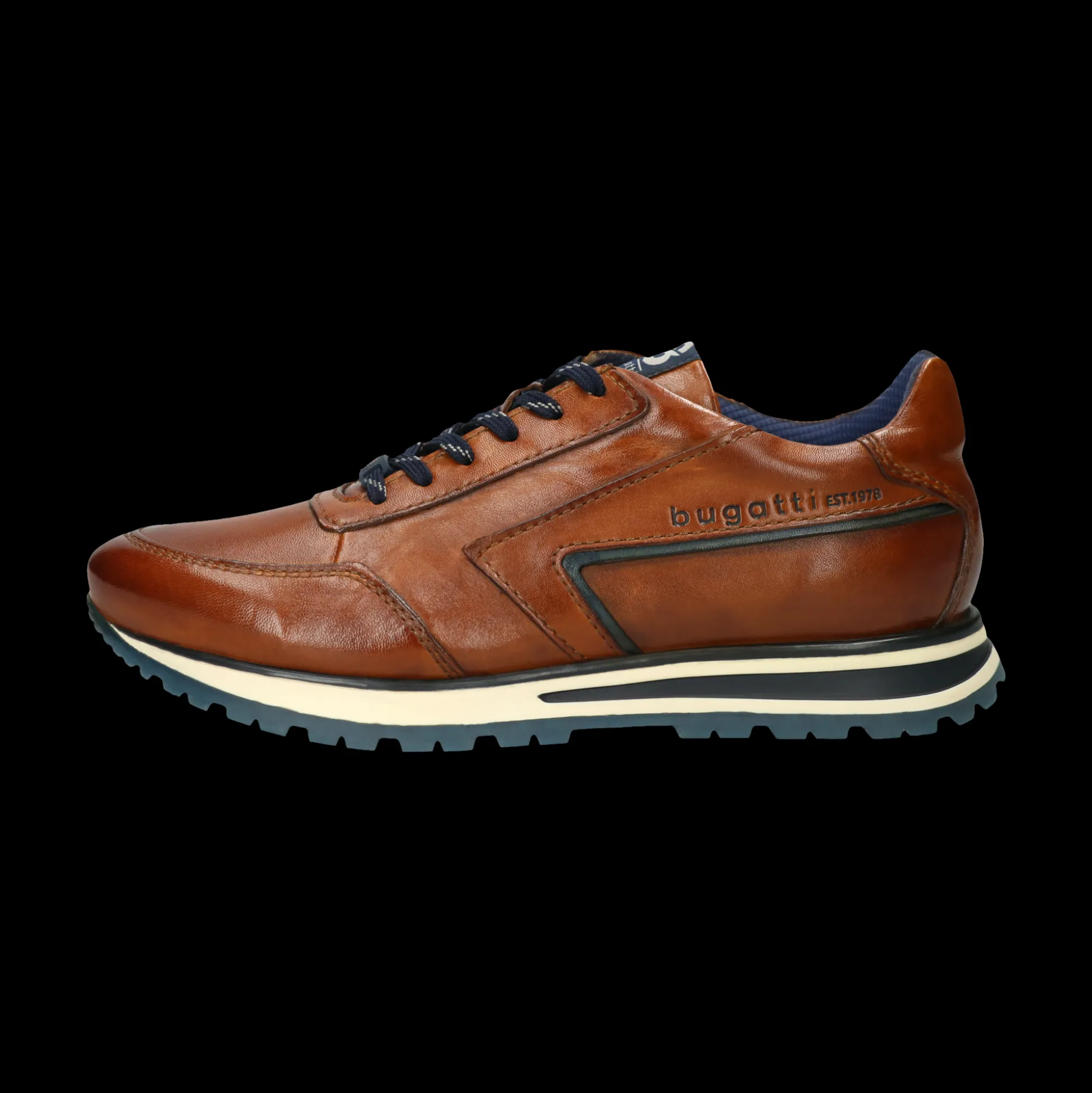 Leder Sneaker cognac