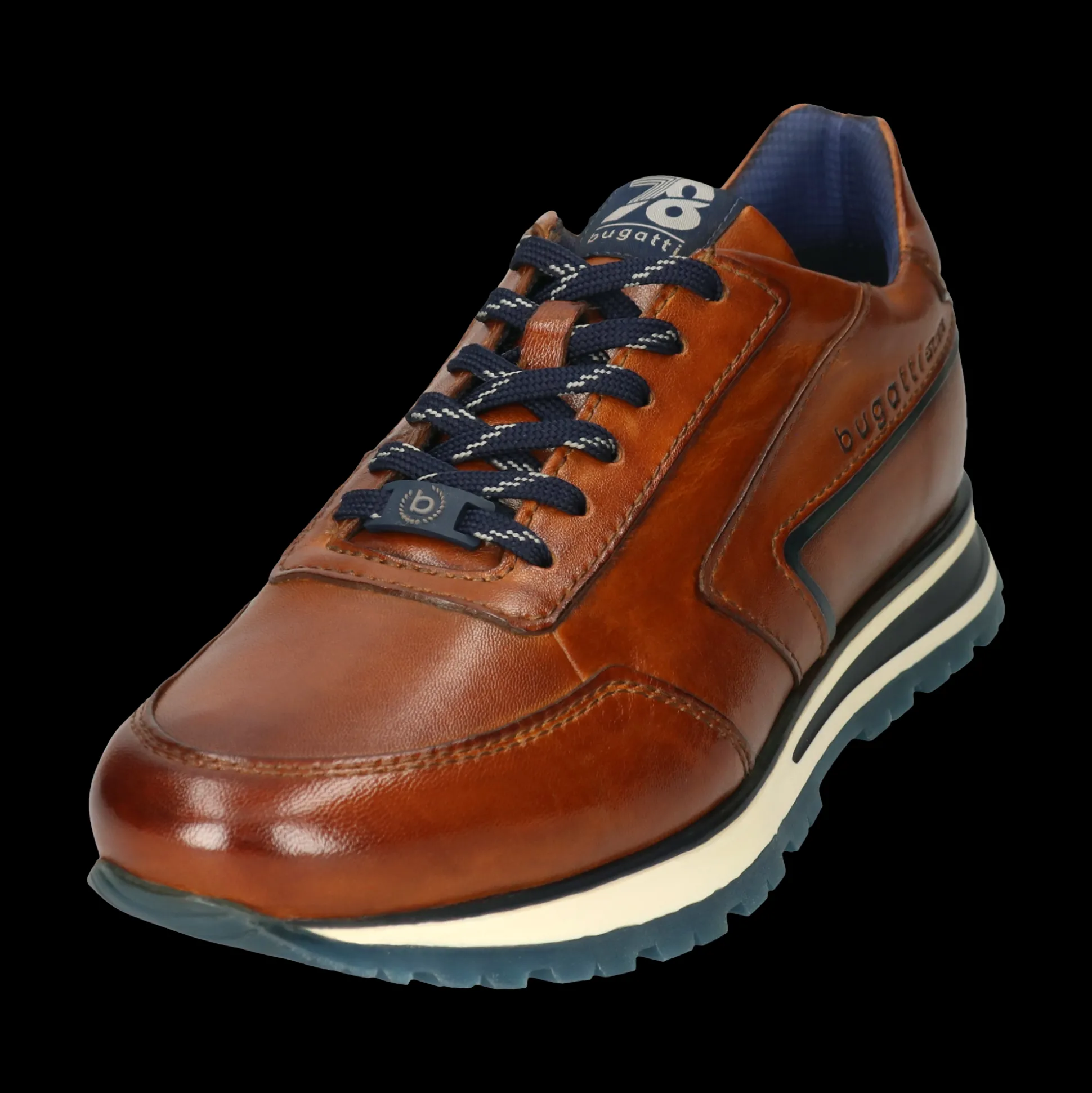 Leder Sneaker cognac