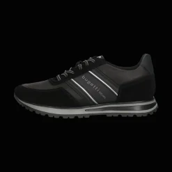 Leder Sneaker schwarz