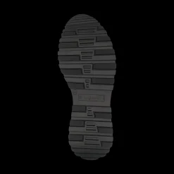 Leder Sneaker schwarz