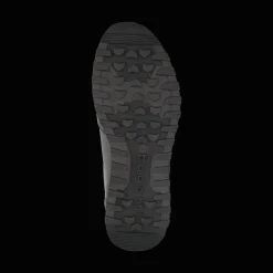 Leder Sneaker schwarz