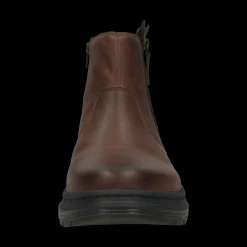 Leder Stiefel braun