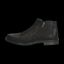 Leder Stiefel schwarz