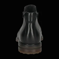 Leder Stiefel schwarz