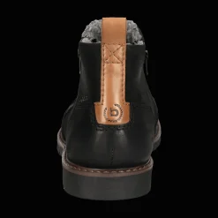 Leder Stiefel schwarz