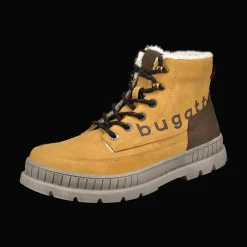Schnürstiefel beige