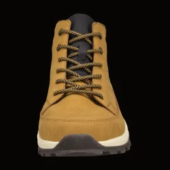 Schnürstiefel beige