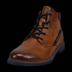 Schnürstiefel cognac