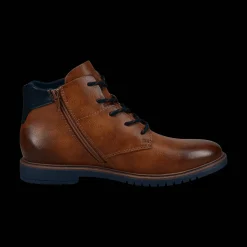 Schnürstiefel cognac