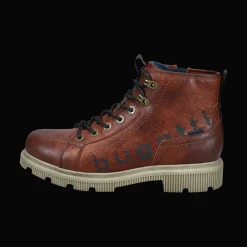 Schnürstiefel cognac