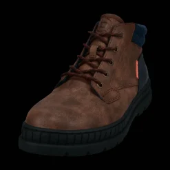 Schnürstiefel cognac